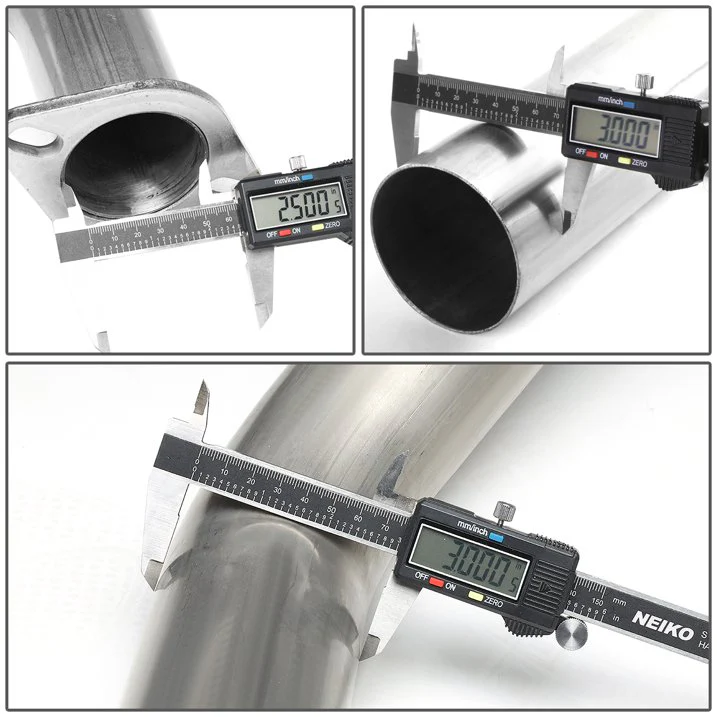 DNA Exhaust for Nissan Titan (2007-2015) Catback with 3" OD Stainless Steel Main Piping - Image 4