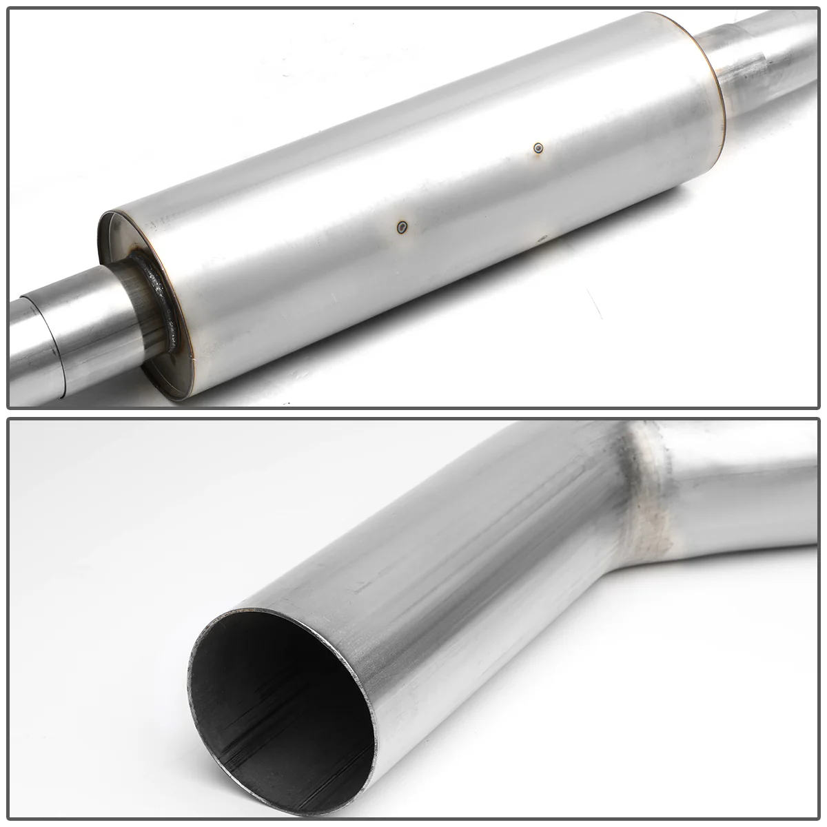 DNA Exhaust Nissan Titan 5.6L (2004–2006) Catback w/ Louvered Core Muffler - Image 4