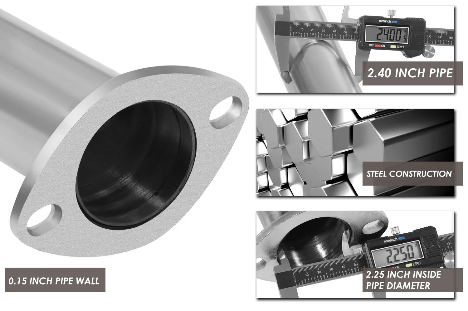 DNA Exhaust for Scion tC 2.4L (05–10) Catback with Single or Double Wall Rolled N1 Muffler Tip - Image 17