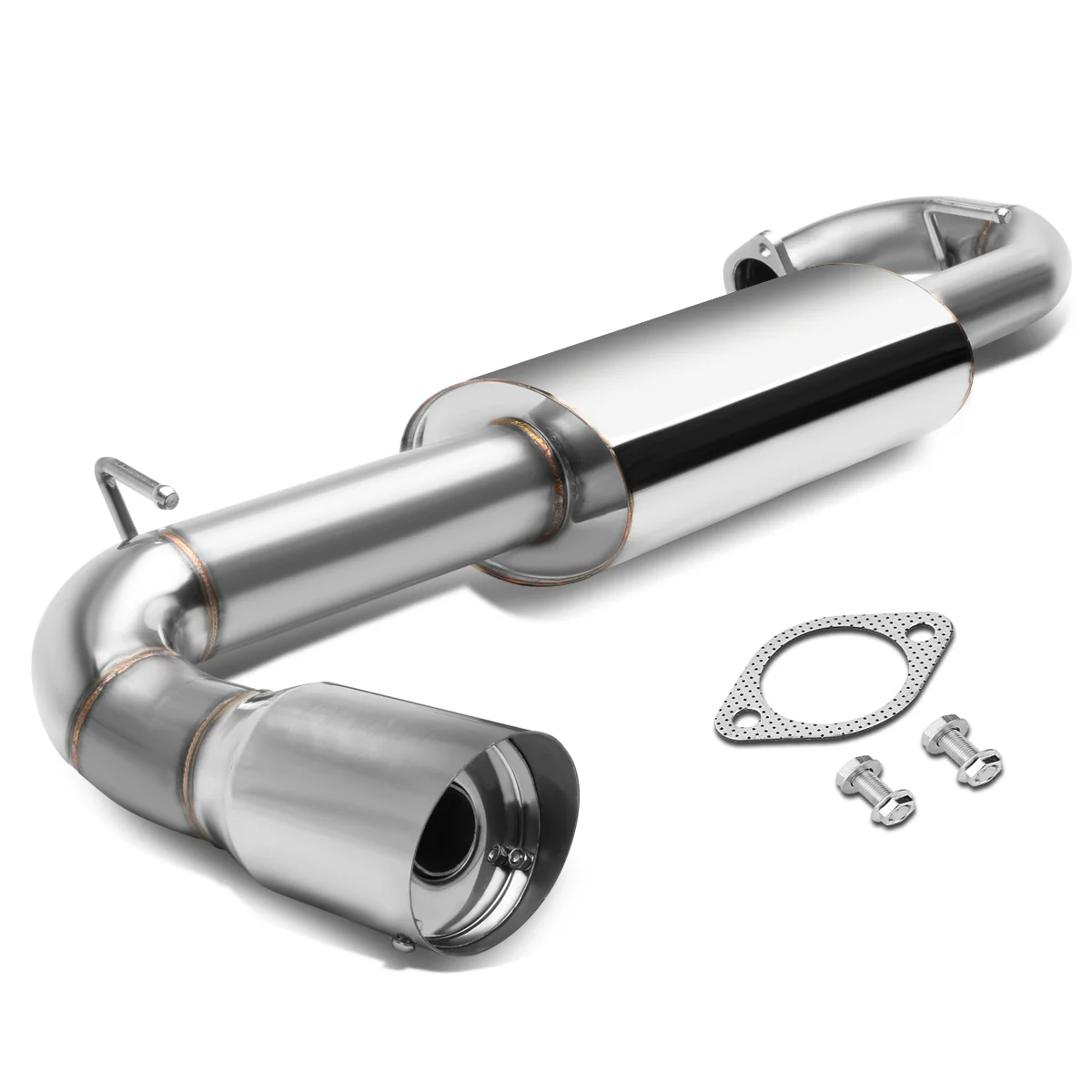 DNA Exhaust Scion tC 2.5L (2011–2016) Axleback - Single Wall Round or Double Wall Rolled Tip