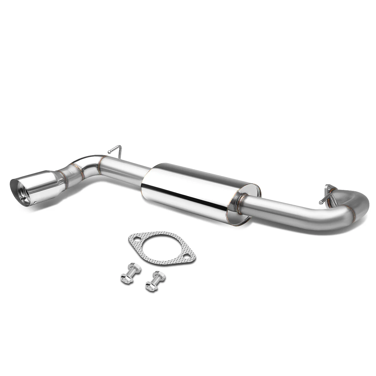 DNA Exhaust Scion tC 2.5L (2011–2016) Axleback - Single Wall Round or Double Wall Rolled Tip - Image 3