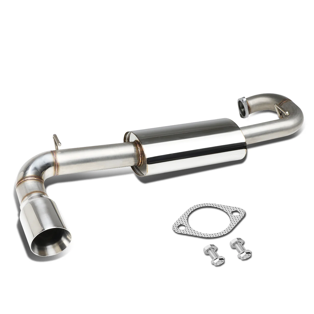 DNA Exhaust Scion tC 2.5L (2011–2016) Axleback - Single Wall Round or Double Wall Rolled Tip - Image 8
