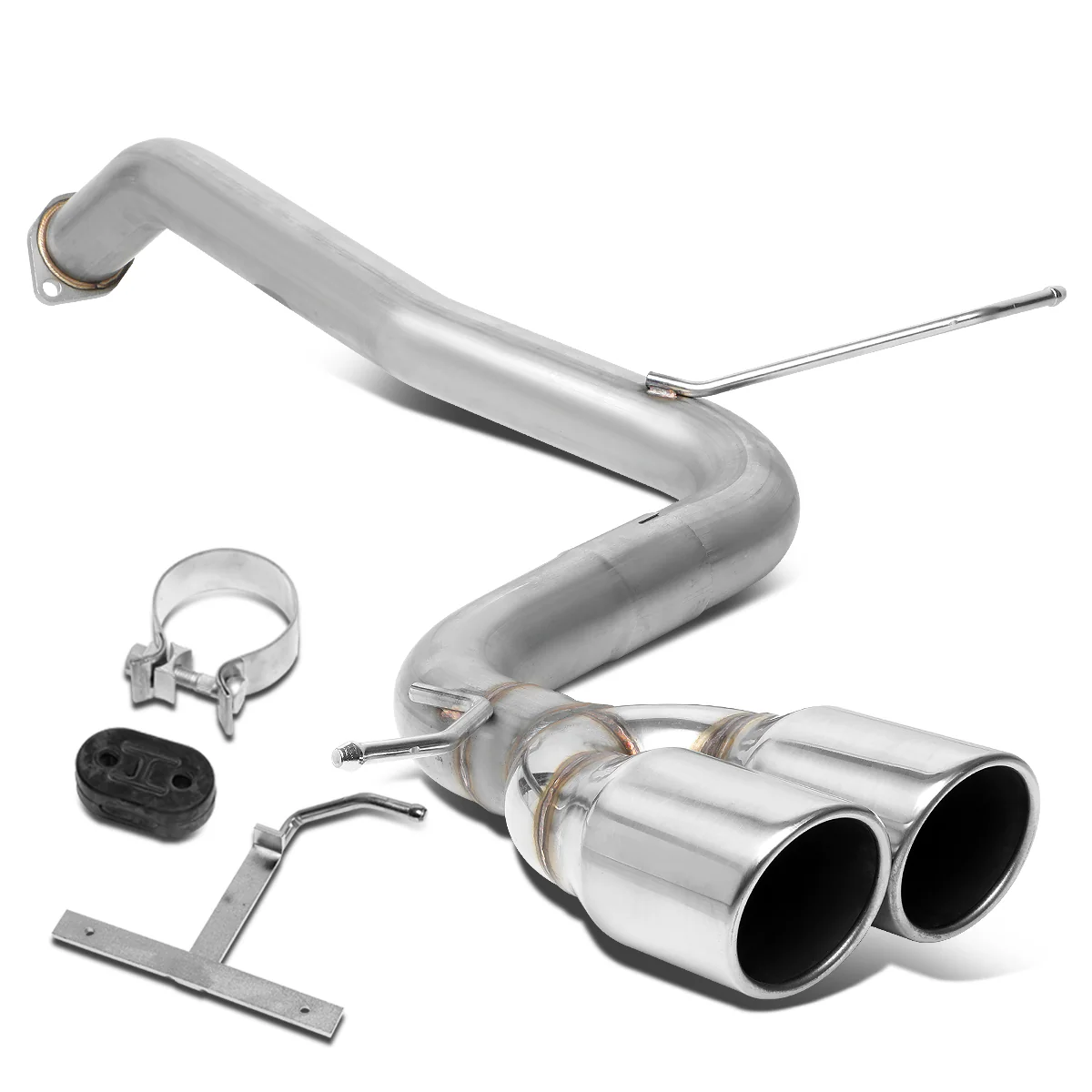 DNA Exhaust Scion xB 2.4L (2008–2015) Axleback w/ 3.5" Dual Double Walled Round Tip