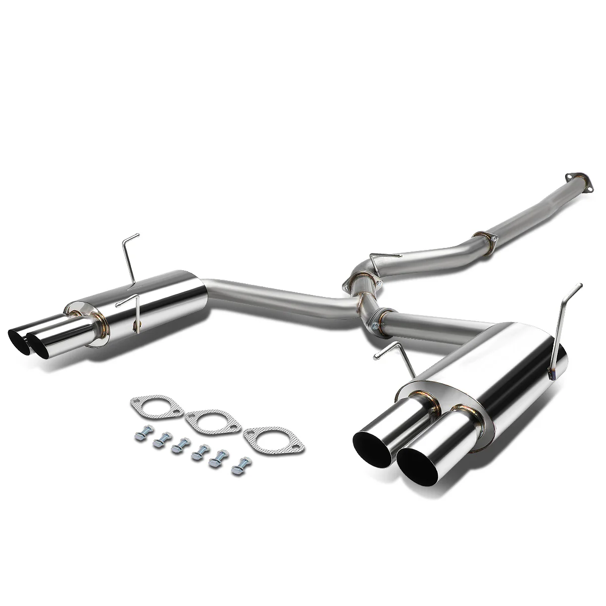 DNA Exhaust Subaru WRX 2.0L / WRX STI 2.5L Sedan (15-21) Catback w/ Quad 3" or Single 4.5" Tip