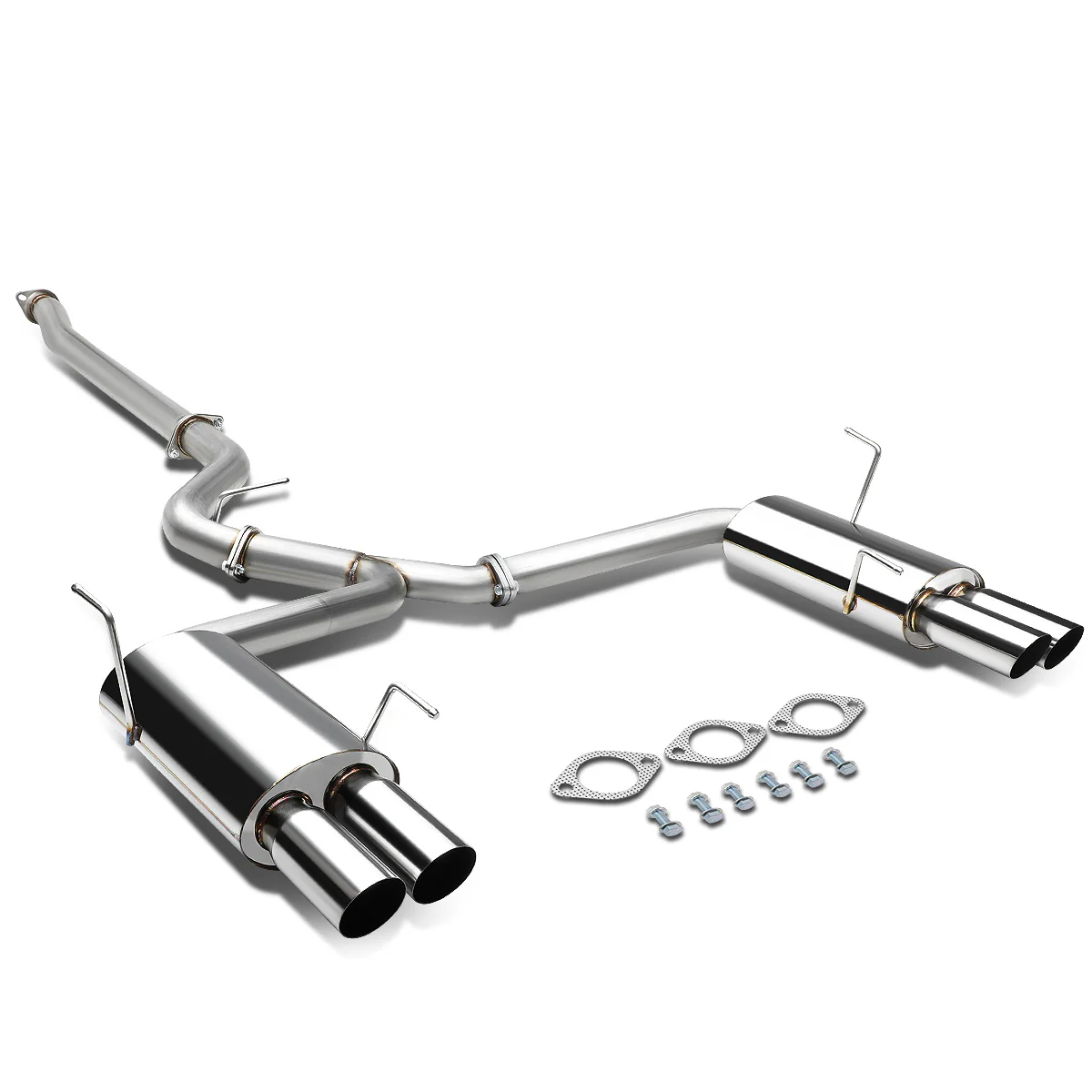 DNA Exhaust Subaru WRX 2.0L / WRX STI 2.5L Sedan (15-21) Catback w/ Quad 3" or Single 4.5" Tip - Image 2