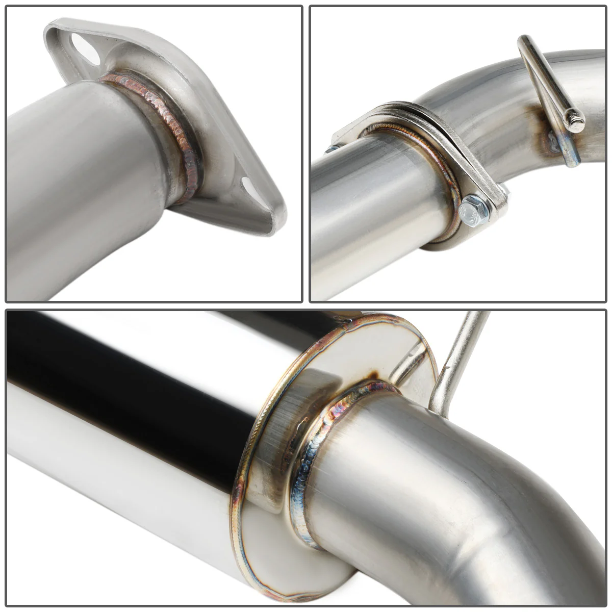 DNA Exhaust Subaru WRX 2.0L / WRX STI 2.5L Sedan (15-21) Catback w/ Quad 3" or Single 4.5" Tip - Image 6