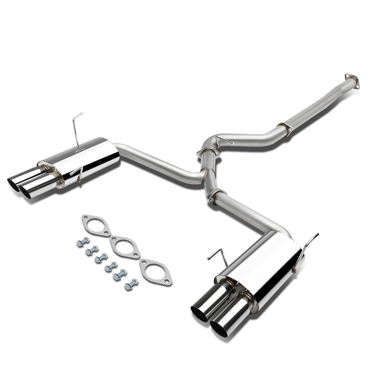 DNA Exhaust Subaru WRX 2.0L / WRX STI 2.5L Sedan (15-21) Catback w/ Quad 3" or Single 4.5" Tip - Image 7