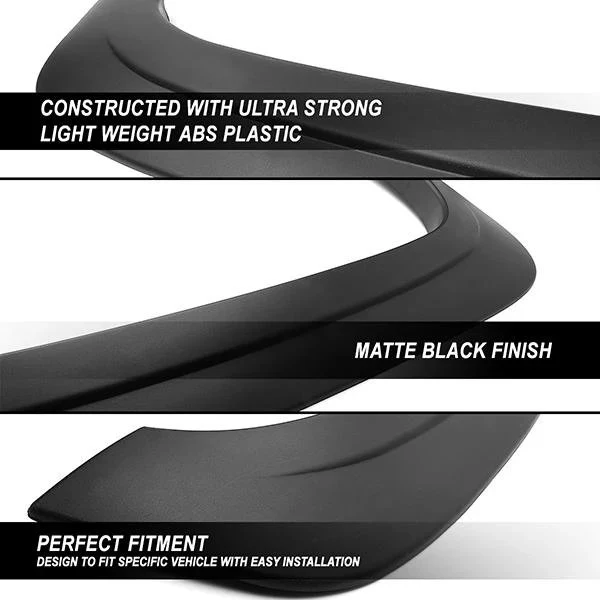 DNA Fender Flares for Dodge Ram 1500 (2009-2010) RAM 1500 (2011-2023) Factory Style IF-10021-MBK - Image 3