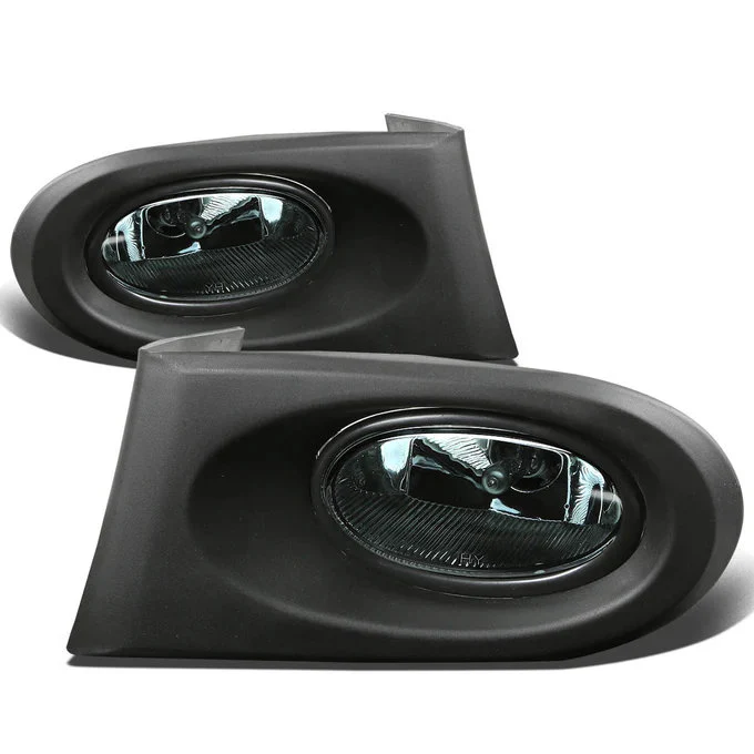 DNA Fog Lights for Acura RSX (2002-2004) with Switch and Wiring Harness - Amber / Clear / Smoke Lens FL-ARSX02 - Image 2