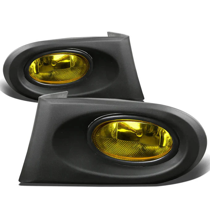 DNA Fog Lights for Acura RSX (2002-2004) with Switch and Wiring Harness - Amber / Clear / Smoke Lens FL-ARSX02 - Image 3