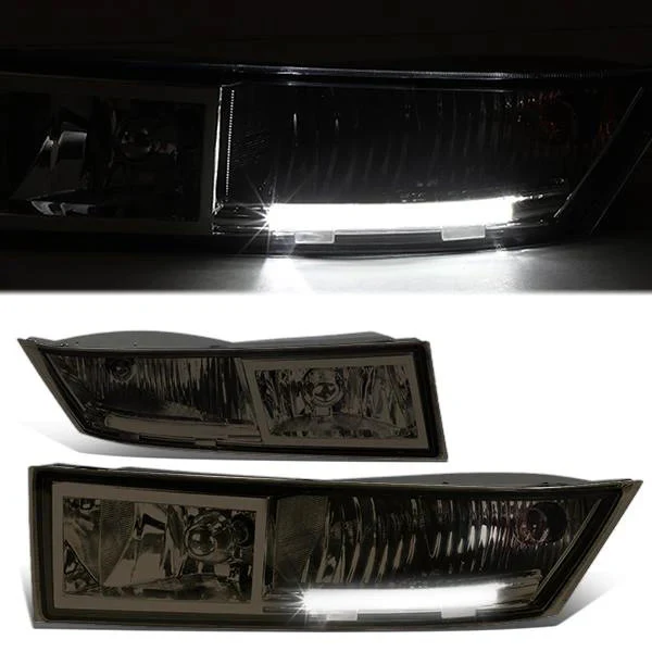 DNA Fog Lights for Cadillac Escalade ESV (07-14) Escalade EXT (09-13) with or without LED DRL Switch and Wiring Harness - Amber / Clear / Smoke Lens - Image 10