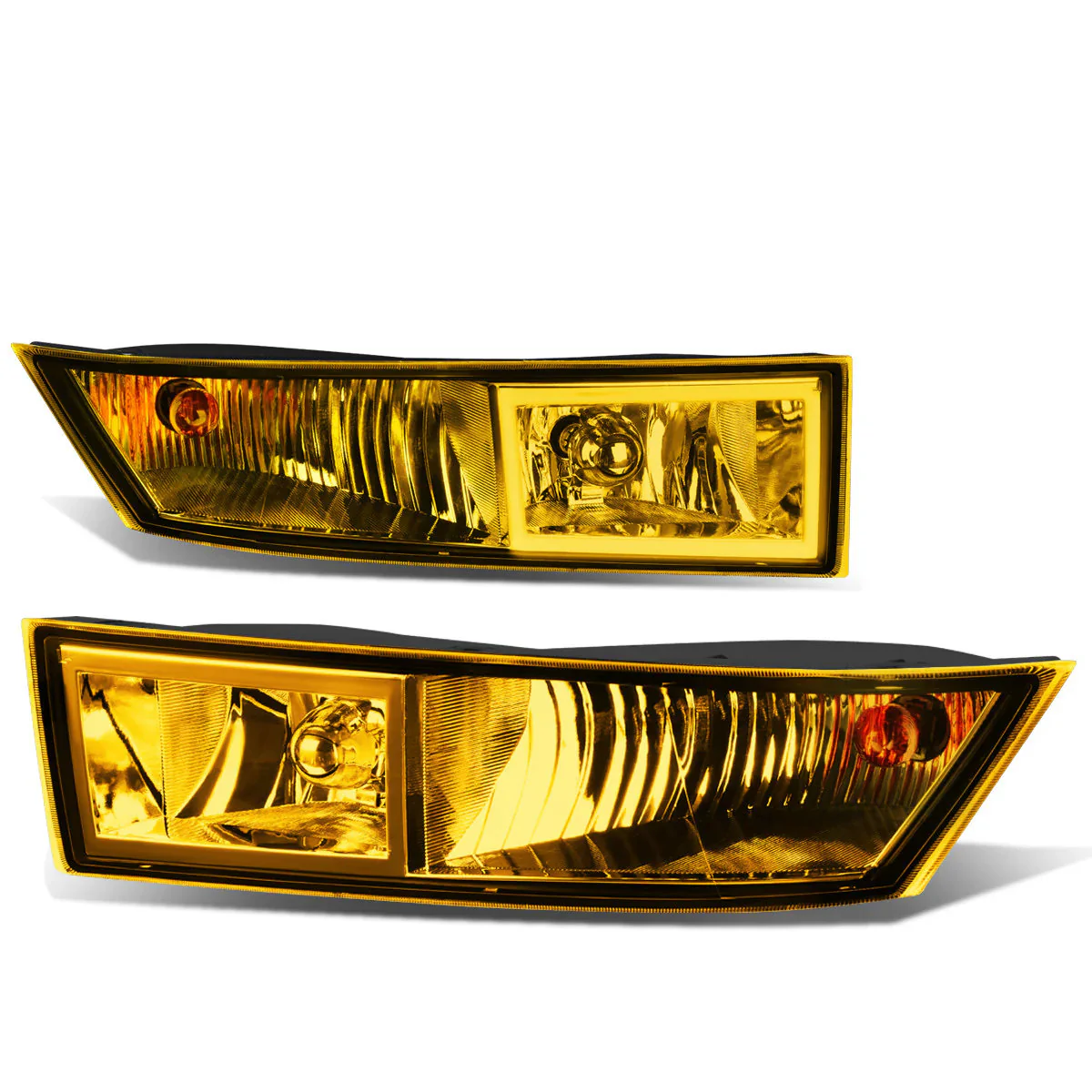 DNA Fog Lights for Cadillac Escalade ESV (07-14) Escalade EXT (09-13) with or without LED DRL Switch and Wiring Harness - Amber / Clear / Smoke Lens - Image 14