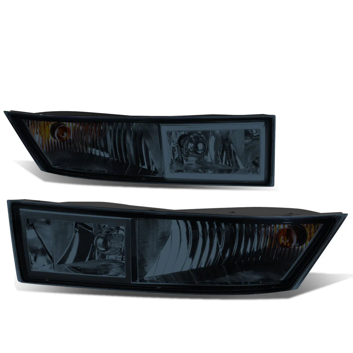 DNA Fog Lights for Cadillac Escalade ESV (07-14) Escalade EXT (09-13) with or without LED DRL Switch and Wiring Harness - Amber / Clear / Smoke Lens - Image 18