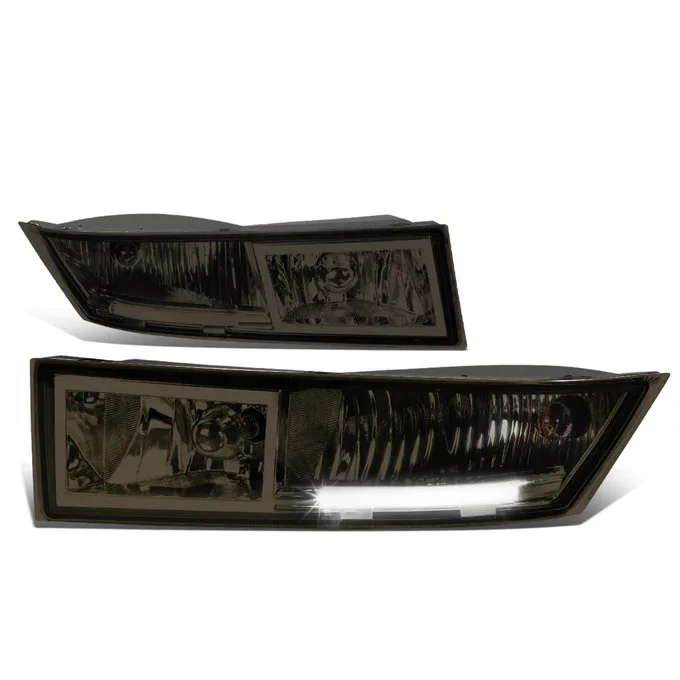 DNA Fog Lights for Cadillac Escalade ESV (07-14) Escalade EXT (09-13) with or without LED DRL Switch and Wiring Harness - Amber / Clear / Smoke Lens - Image 9