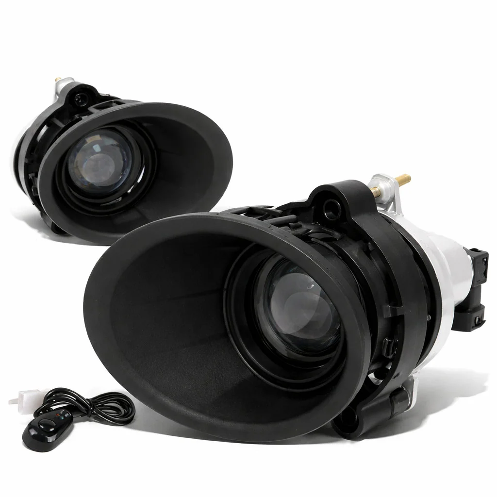 DNA Fog Lights for Chevy Camaro LS LT 3.6L (2014-2015) with Switch and Wiring Harness - Clear Lens FL-ZTL-272-CH