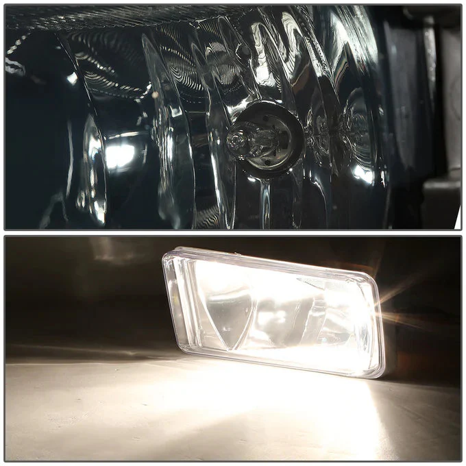 DNA Fog Lights for Chevy Silverado 1500 (2014-2015) Factory Style or LED Projector with Amber / Clear / Smoke Lens - Image 6