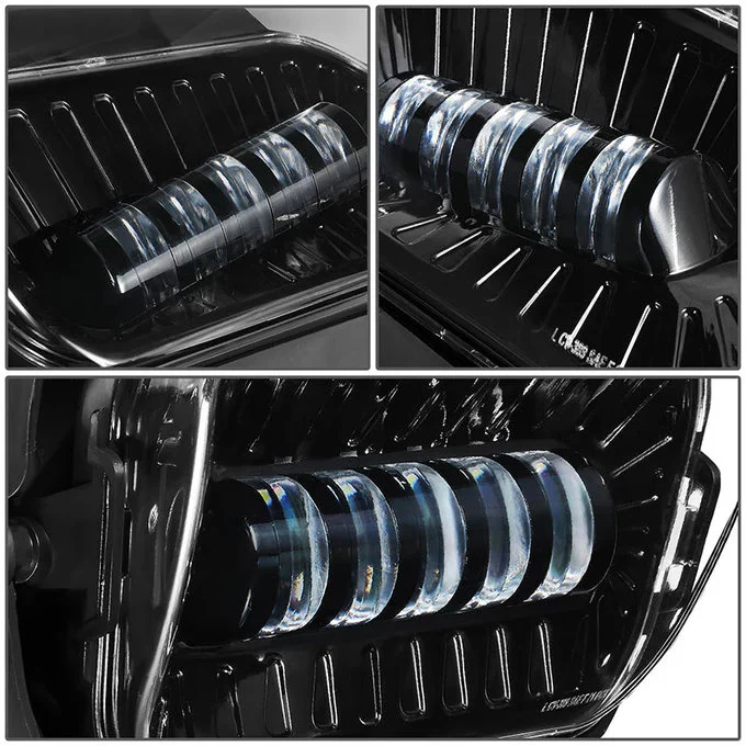 DNA Fog Lights for Chevy Avalanche (2002-2006) Factory Style or LED Projector with Amber / Clear / Smoke Lens - Image 14