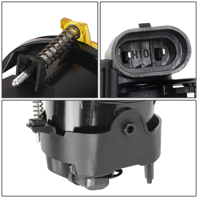 DNA Fog Lights for Chrysler Pacifica (2005-2008) with or without Switch & Wiring Harness - Amber / Clear / Smoke Lens - Image 16