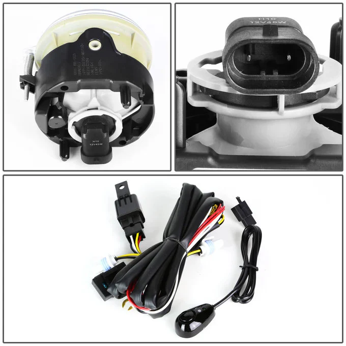 DNA Fog Lights for Chrysler Pacifica (2005-2008) with or without Switch & Wiring Harness - Amber / Clear / Smoke Lens - Image 27