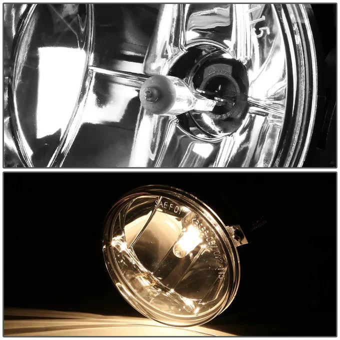 DNA Fog Lights for Dodge Dakota (2001-2004) & Durango (2001-2003) with Clear or Smoke Lens FL-NS041 - Image 2
