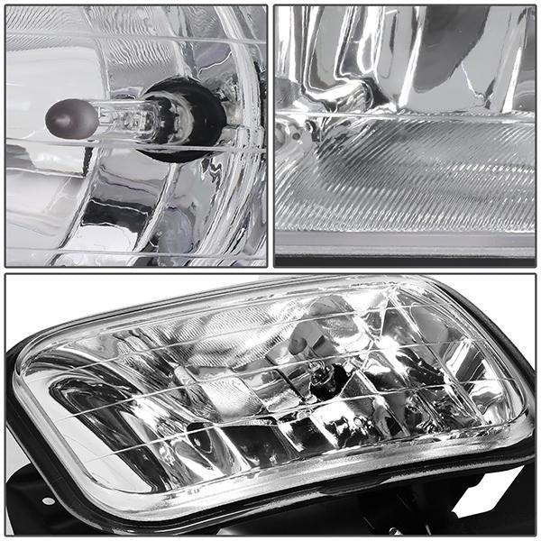 DNA Fog Lights for Dodge Ram 1500 (2009-2010) RAM 1500 (2011-2012) 2500 3500 (2011-2018) with or without Switch & Wiring Harness - Clear & Smoke Lens - Image 4