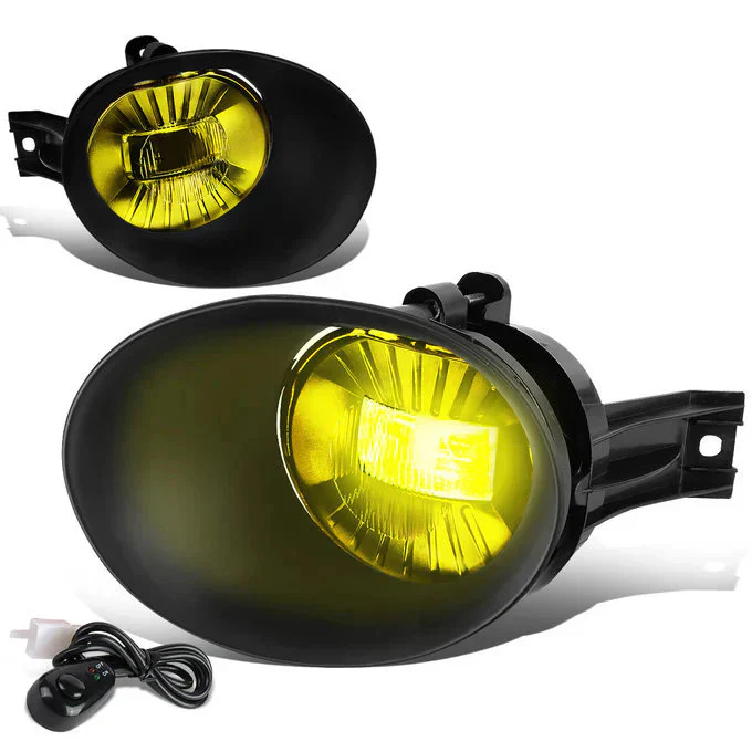 DNA Fog Lights for Dodge Ram 1500 2500 3500 (2002-2009) Factory Style or LED with Amber / Clear / Smoke Lens - Image 16