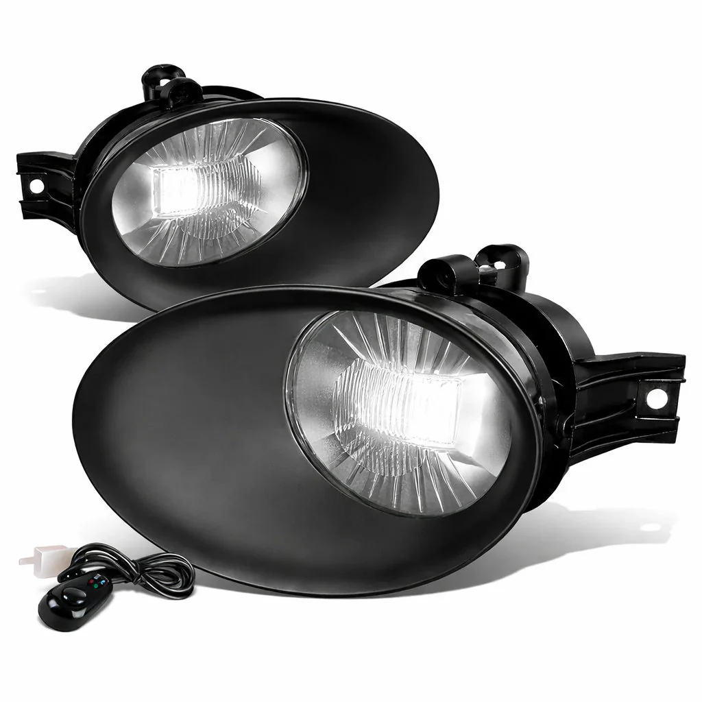 DNA Fog Lights for Dodge Ram 1500 2500 3500 (2002-2009) Factory Style or LED with Amber / Clear / Smoke Lens - Image 20