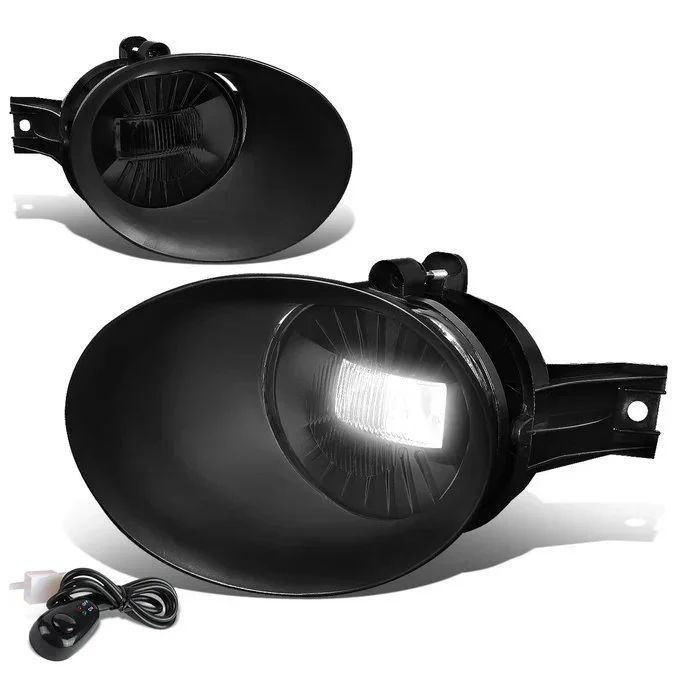 DNA Fog Lights for Dodge Ram 1500 2500 3500 (2002-2009) Factory Style or LED with Amber / Clear / Smoke Lens - Image 25