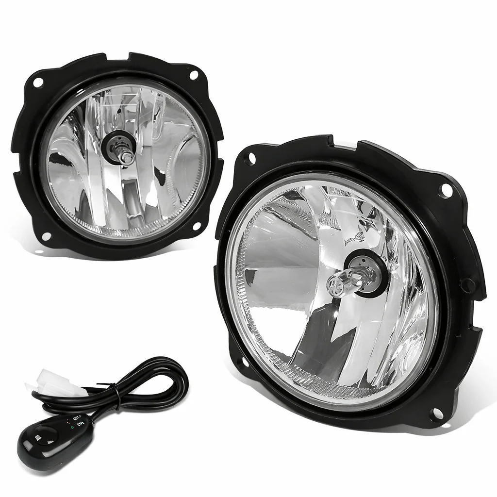 DNA Fog Lights for Ford Escape (2007-2012) with Switch and Wiring Harness - Clear or Smoke Lens FL-ZTL-349