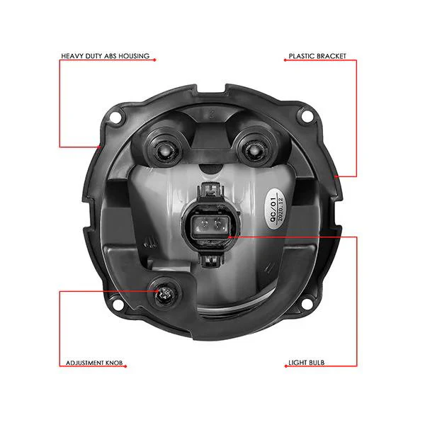 DNA Fog Lights for Ford Escape (2007-2012) with Switch and Wiring Harness - Clear or Smoke Lens FL-ZTL-349 - Image 16