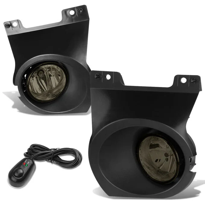 DNA Fog Lights for Ford F150 (2009-2014) with Switch and Wiring Harness - Amber / Clear / Smoke Lens FL-ZTL-811 - Image 5