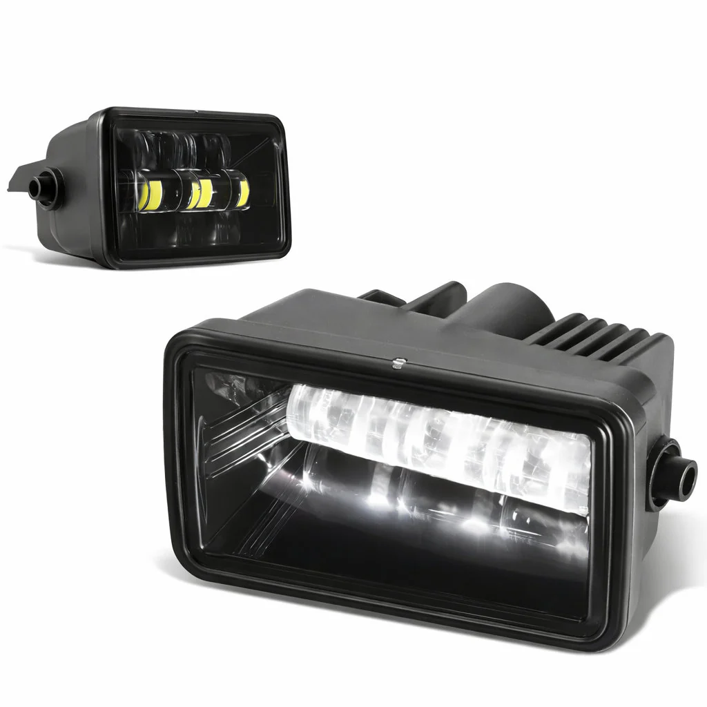 DNA Fog Lights for Ford F150 (2015–2020) LED Projector with Clear Lens FL-ZTL-382-CH