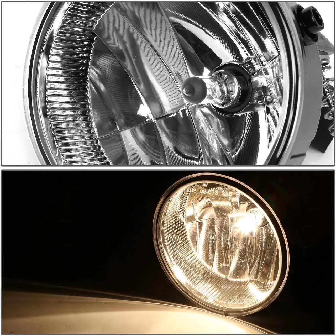 DNA Fog Lights for Ford F150 & Lincoln Mark LT (2011-2014) Factory Style or LED Projector with Clear or Smoke Lens - Image 17