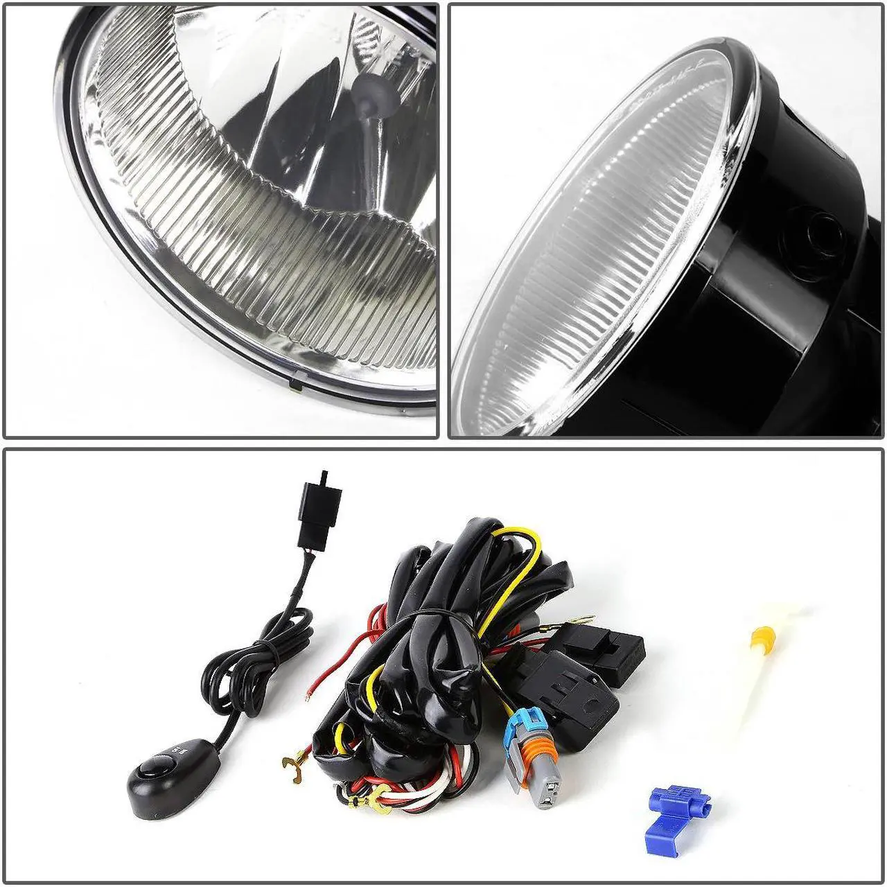 DNA Fog Lights for Ford F150 & Lincoln Mark LT (2011-2014) Factory Style or LED Projector with Clear or Smoke Lens - Image 18