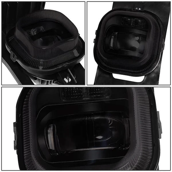 DNA Fog Lights for Ford F250 F350 F450 F550 Super Duty (2005-2007) Factory Style or LED Projector with Clear Len - Image 26
