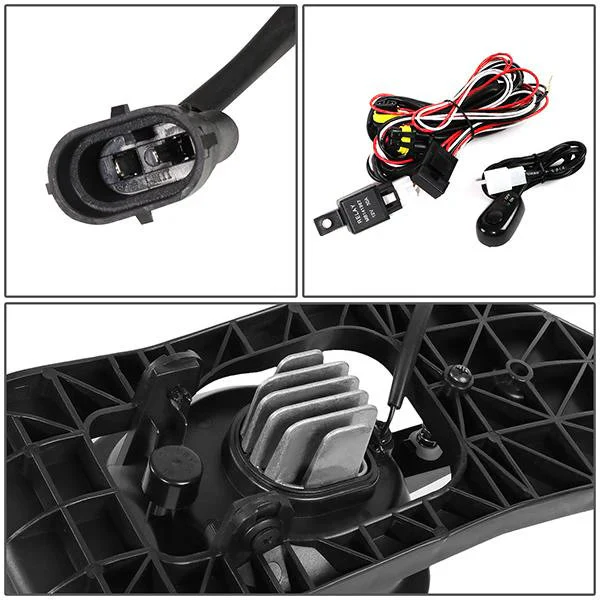 DNA Fog Lights for Ford F250 F350 F450 F550 Super Duty (2005-2007) Factory Style or LED Projector with Clear Len - Image 28