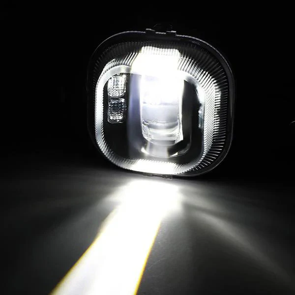 DNA Fog Lights for Ford F250 F350 F450 F550 Super Duty (2008-2010) Factory Style or LED Projector - Clear or Smoke Lens - Image 13
