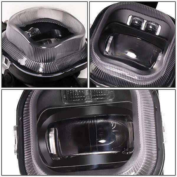DNA Fog Lights for Ford F250 F350 F450 F550 Super Duty (2008-2010) Factory Style or LED Projector - Clear or Smoke Lens - Image 15