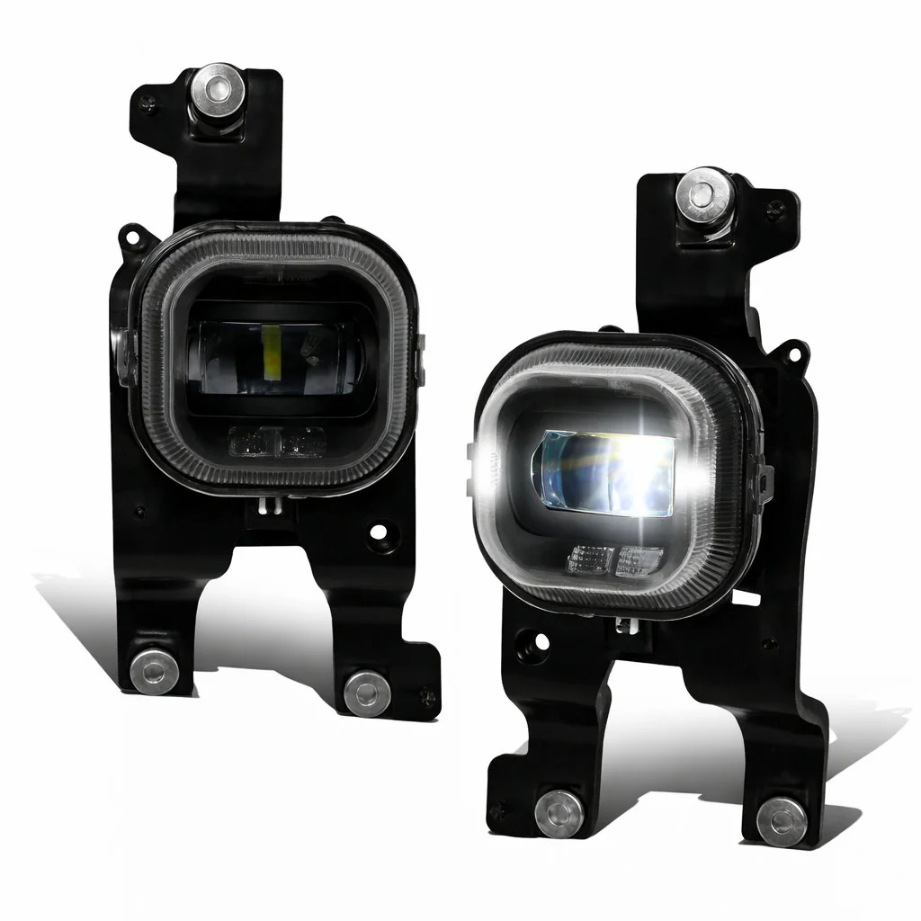 DNA Fog Lights for Ford F250 F350 F450 F550 Super Duty (2008-2010) Factory Style or LED Projector - Clear or Smoke Lens - Image 17