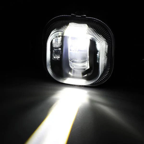 DNA Fog Lights for Ford F250 F350 F450 F550 Super Duty (2008-2010) Factory Style or LED Projector - Clear or Smoke Lens - Image 19