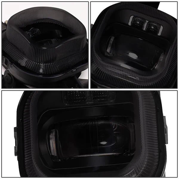 DNA Fog Lights for Ford F250 F350 F450 F550 Super Duty (2008-2010) Factory Style or LED Projector - Clear or Smoke Lens - Image 21
