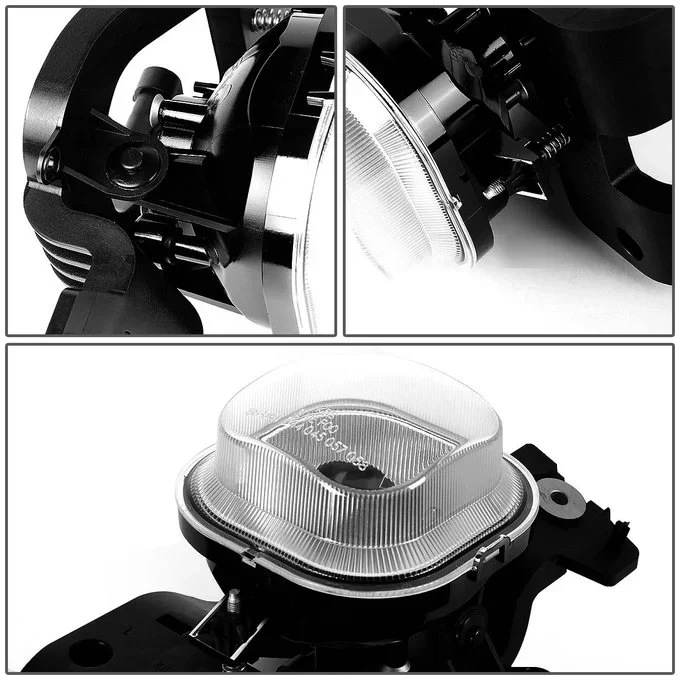 DNA Fog Lights for Ford F250 F350 F450 F550 Super Duty (2008-2010) Factory Style or LED Projector - Clear or Smoke Lens - Image 3