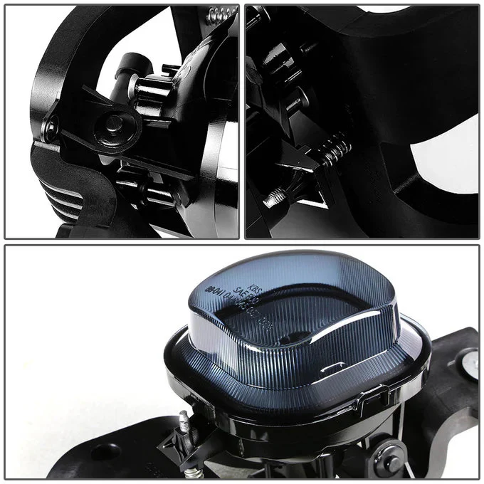 DNA Fog Lights for Ford F250 F350 F450 F550 Super Duty (2008-2010) Factory Style or LED Projector - Clear or Smoke Lens - Image 6