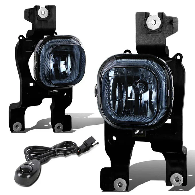 DNA Fog Lights for Ford F250 F350 F450 F550 Super Duty (2008-2010) Factory Style or LED Projector - Clear or Smoke Lens - Image 7