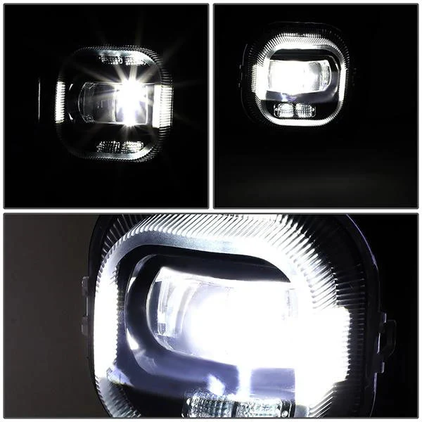 DNA Fog Lights for Ford F250 F350 F450 F550 Super Duty (2011-2016) Factory Style or LED Projector with Amber / Clear / Smoke Lens - Image 10