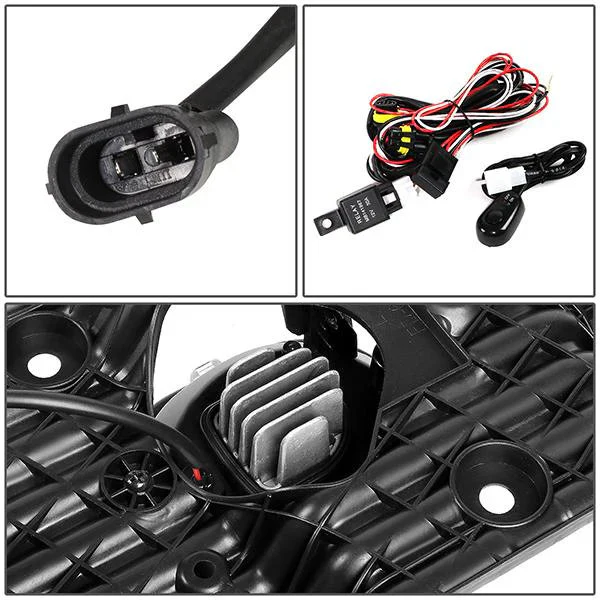 DNA Fog Lights for Ford F250 F350 F450 F550 Super Duty (2011-2016) Factory Style or LED Projector with Amber / Clear / Smoke Lens - Image 12