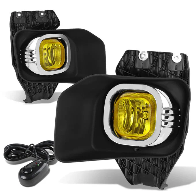 DNA Fog Lights for Ford F250 F350 F450 F550 Super Duty (2011-2016) Factory Style or LED Projector with Amber / Clear / Smoke Lens - Image 25