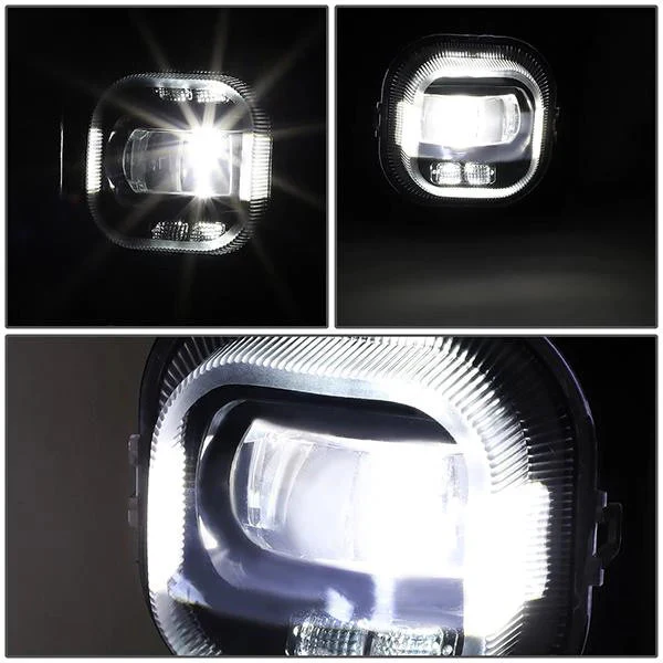 DNA Fog Lights for Ford F250 F350 F450 F550 Super Duty (2011-2016) Factory Style or LED Projector with Amber / Clear / Smoke Lens - Image 4