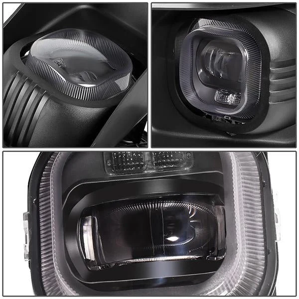 DNA Fog Lights for Ford F250 F350 F450 F550 Super Duty (2011-2016) Factory Style or LED Projector with Amber / Clear / Smoke Lens - Image 5