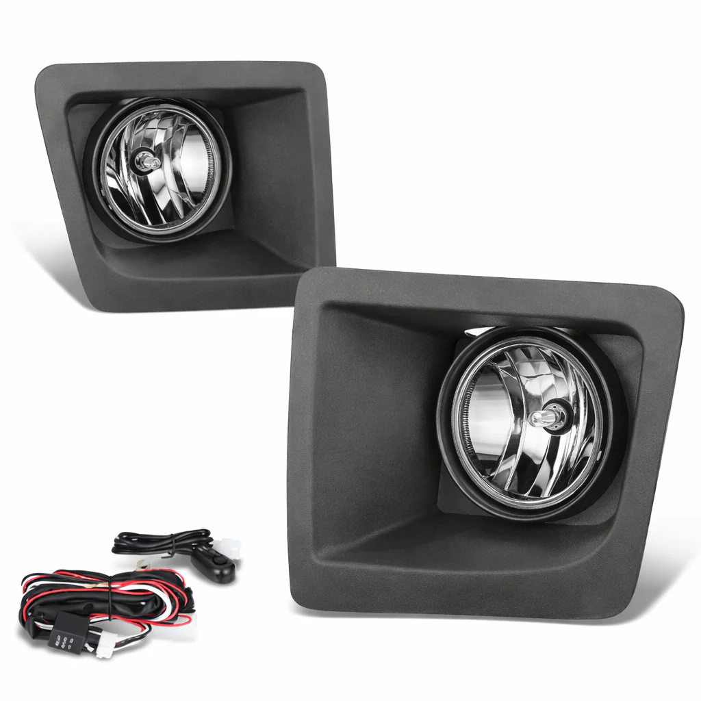 DNA Fog Lights for GMC Sierra 1500 (2014-2015) with Clear or Smoke Lens FL-ZTL-380